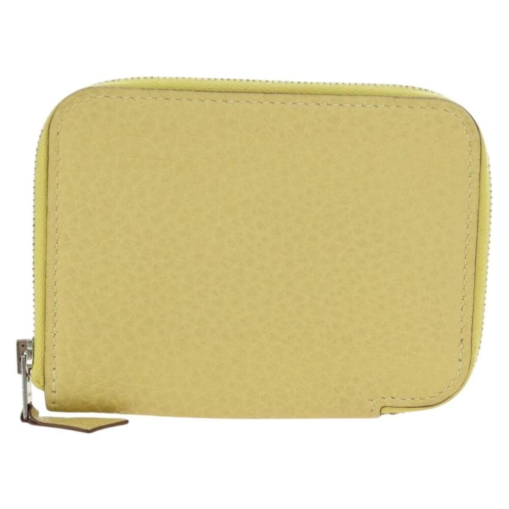 Hermes Clemence Coin Purse Yellow